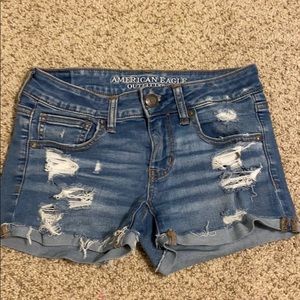 American Eagle jean shorts